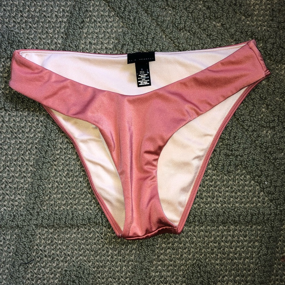 LA Hearts Cheeky Bikini Bottom